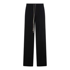 Rick Owens Straight-Leg Black Wool Trousers - NWT